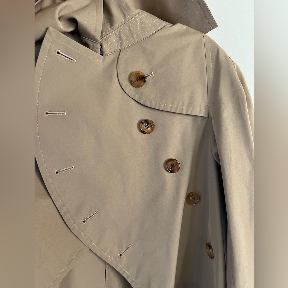 Junya Watanabe x Comme Des Garçons cape trench coat - Picture 2 of 9
